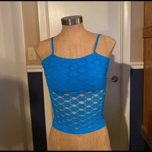 Turquoise Tank Top. 😎 One size